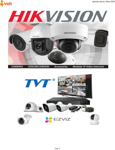 HIKVISION-TVT-EZVIZ