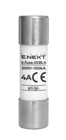 СТОПЯЕМ ПРЕДПАЗИТЕЛ 10X38MM, 4A, E.FUSE.1038.4A