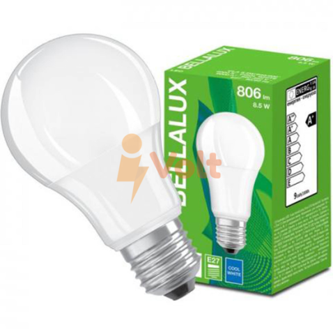 LED КРУШКА BELLALUХ 8.5W/840, Е27, 4000K, 806LM, КЛАС А