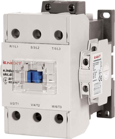 КОНТАКТОР E.INDUSTRIAL.UKC.65.380, 65A, 380V, 3P, 1NO+1NC