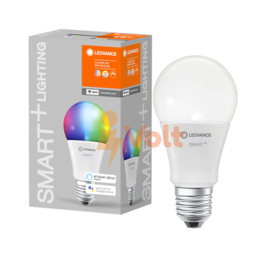 SMART LED КРУШКА + WIFI, 9W, RGBW, Е27, 230V, КЛАС А